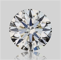Natural Diamond 1.01 Carats, Round with Excellent Cut, J Color, VVS2 Clarity and Certified by GIA
