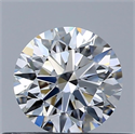 Diamante Natural 0.43 quilates, Redondo , Color G, claridad VS1 y certificado GIA