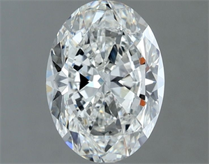 Picture of Natural Diamond 1.20 Carats, Oval with  Cut, F Color, VVS2 Clarity and Certified by GIA