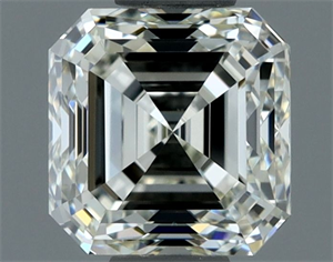 Picture of Natural Diamond 1.00 Carats, Asscher with  Cut, I Color, VS1 Clarity and Certified by IGI