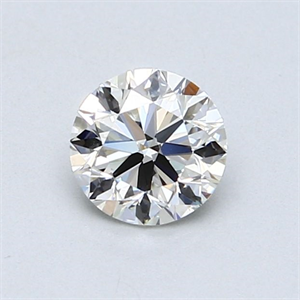 Picture of Natural Diamond 0.70 Carats, Round with Very Good Cut, I Color, VVS1 Clarity and Certified by GIA