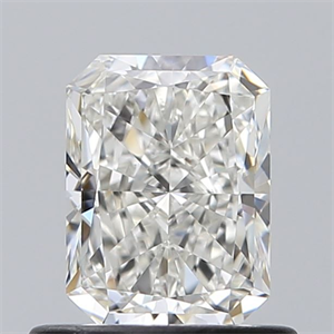 Picture of Natural Diamond 0.70 Carats, Radiant with  Cut, G Color, VVS2 Clarity and Certified by GIA