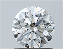 Diamante Natural 0.80 quilates, Redondo , Color G, claridad SI1 y certificado GIA