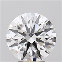 Del inventario de diamantes de laboratorio, 4.04 quilates, Redondo , Color D, claridad IF y certificado IGI