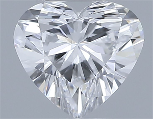 Foto Diamante Natural 0.40 quilates, Corazón , Color D, claridad SI1 y certificado GIA de
