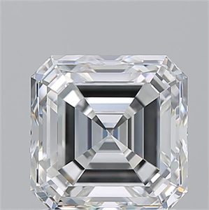 Foto Diamante Natural 2.01 quilates, Asscher , Color G, claridad VVS1 y certificado GIA de