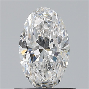 Foto Diamante Natural 0.70 quilates, Ovalado , Color E, claridad VVS1 y certificado GIA de