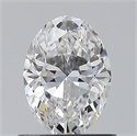 Diamante Natural 0.73 quilates, Ovalado , Color D, claridad VS1 y certificado GIA