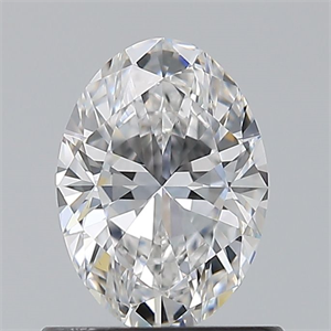 Foto Diamante Natural 0.73 quilates, Ovalado , Color D, claridad VS1 y certificado GIA de