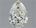 Natural Diamond 1.76 Carats, Pear with  Cut, J Color, VS2 Clarity and Certified by GIA