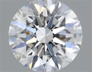 Picture of Lab Grown Diamond 1.09 Carats, Round with Excellent Cut, E Color, VVS1 Clarity and Certified by IGI