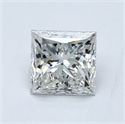 Diamante Natural 1.02 quilates, Princesa , Color G, claridad SI2 y certificado GIA