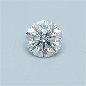 Picture of Natural Diamond 0.40 Carats, Round with Very Good Cut, G Color, SI2 Clarity and Certified by GIA