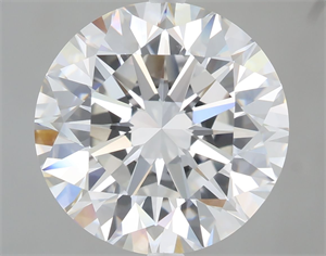 Picture of Lab Grown Diamond 6.02 Carats, Round with Excellent Cut, F Color, VVS1 Clarity and Certified by IGI
