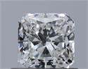 Natural Diamond 0.63 Carats, Radiant with  Cut, I Color, VS1 Clarity and Certified by GIA