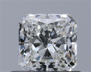 Picture of Natural Diamond 0.63 Carats, Radiant with  Cut, I Color, VS1 Clarity and Certified by GIA
