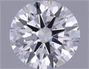 Lab Grown Diamond 1.14 Carats, Round with Ideal Cut, E Color, VVS2 Clarity and Certified by IGI