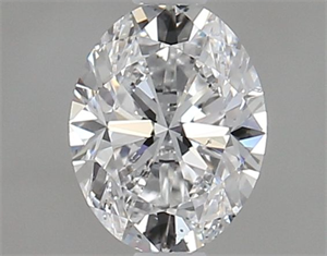 Picture of Natural Diamond 1.01 Carats, Oval with  Cut, D Color, SI1 Clarity and Certified by GIA