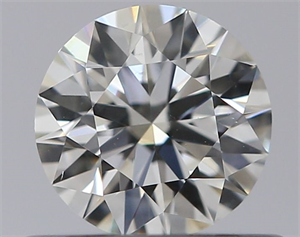 Picture of Natural Diamond 0.42 Carats, Round with Excellent Cut, I Color, SI1 Clarity and Certified by GIA