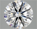 Del inventario de diamantes de laboratorio, 3.09 quilates, Redondo , Color E, claridad SI1 y certificado IGI
