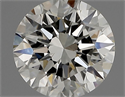 Natural Diamond 0.71 Carats, Round with Excellent Cut, I Color, VS1 Clarity and Certified by GIA