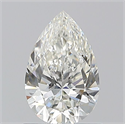 Natural Diamond 0.90 Carats, Pear with  Cut, H Color, VS1 Clarity and Certified by IGI
