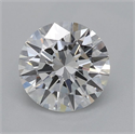 Natural Diamond 1.01 Carats, Round with Excellent Cut, E Color, VS1 Clarity and Certified by GIA