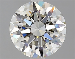 Picture of Natural Diamond 2.01 Carats, Round with Excellent Cut, J Color, VS1 Clarity and Certified by GIA