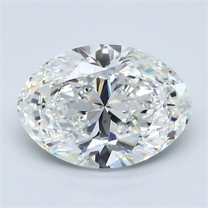 Foto Diamante Natural 2.51 quilates, Ovalado , Color G, claridad VS2 y certificado GIA de