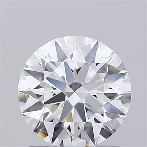 Picture of Lab Grown Diamond 1.28 Carats, Round with Ideal Cut, D Color, VVS1 Clarity and Certified by IGI