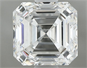 Natural Diamond 1.07 Carats, Asscher with  Cut, F Color, SI1 Clarity and Certified by GIA