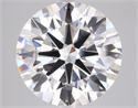 Lab Grown Diamond 10.08 Carats, Round with Ideal Cut, E Color, VS1 Clarity and Certified by IGI