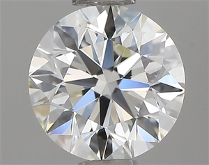 Picture of Natural Diamond 0.70 Carats, Round with Excellent Cut, H Color, IF Clarity and Certified by IGI