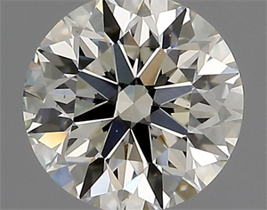 Picture of Natural Diamond 0.82 Carats, Round with Excellent Cut, I Color, VS2 Clarity and Certified by IGI