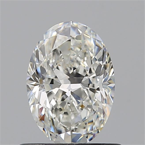 Picture of Natural Diamond 0.65 Carats, Oval with  Cut, H Color, VVS2 Clarity and Certified by GIA