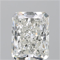 Natural Diamond 1.50 Carats, Radiant with  Cut, I Color, VS1 Clarity and Certified by GIA