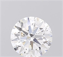 Lab Grown Diamond 1.08 Carats, Round with Ideal Cut, D Color, VVS1 Clarity and Certified by IGI