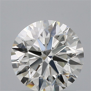 Picture of Natural Diamond 0.82 Carats, Round with Excellent Cut, H Color, VS1 Clarity and Certified by GIA