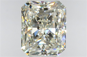 Picture of Natural Diamond 1.00 Carats, Radiant with  Cut, J Color, VVS2 Clarity and Certified by GIA