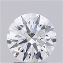 Del inventario de diamantes de laboratorio, 2.09 quilates, Redondo , Color D, claridad VVS2 y certificado IGI