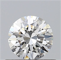 Diamante Natural 0.50 quilates, Redondo , Color G, claridad VVS2 y certificado GIA