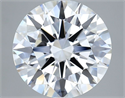 Del inventario de diamantes de laboratorio, 5.04 quilates, Redondo , Color D, claridad IF y certificado IGI