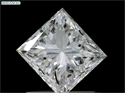 Natural Diamond 1.01 Carats, Princess with  Cut, G Color, VS2 Clarity and Certified by GIA