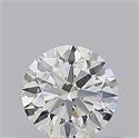 Diamante Natural 0.50 quilates, Redondo , Color J, claridad VVS1 y certificado GIA