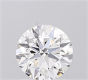 Lab Grown Diamond 1.02 Carats, Round with Ideal Cut, D Color, VVS1 Clarity and Certified by IGI