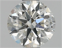 Natural Diamond 0.70 Carats, Round with Excellent Cut, H Color, SI2 Clarity and Certified by GIA