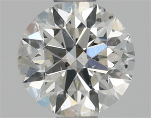Picture of Natural Diamond 0.70 Carats, Round with Excellent Cut, H Color, SI2 Clarity and Certified by GIA