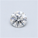 Diamante Natural 0.40 quilates, Redondo , Color G, claridad I1 y certificado GIA