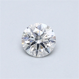 Foto Diamante Natural 0.40 quilates, Redondo , Color G, claridad I1 y certificado GIA de