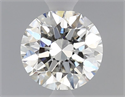 Diamante Natural 0.50 quilates, Redondo , Color H, claridad VS2 y certificado GIA